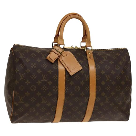 LOUIS VUITTON Monogram Keepall 45 Boston Bag M41428 - Picture 1 of 16
